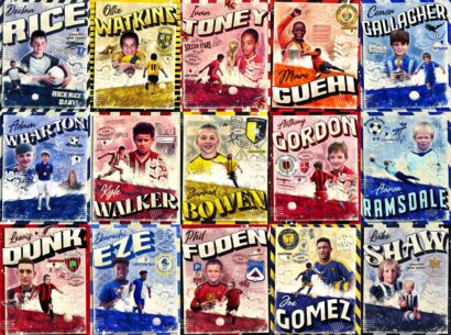 england - grassroots collage