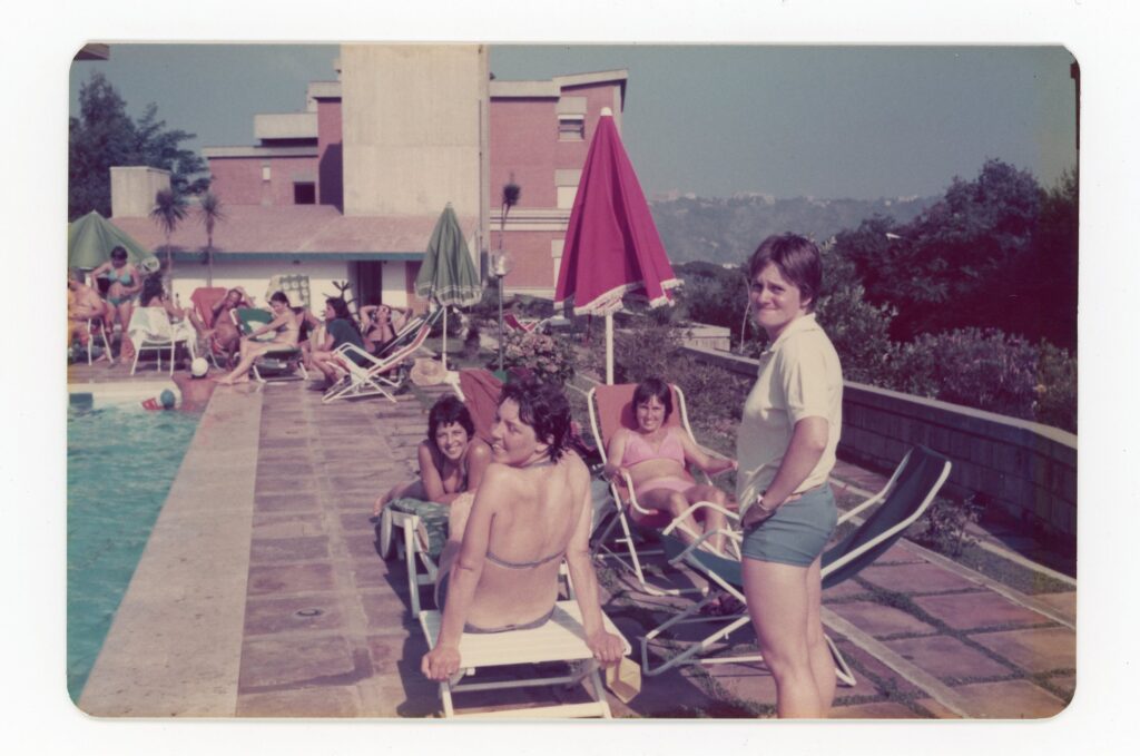 1979 England womens team at the Coppa Europa per Nazioni