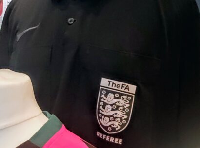 Lucy Clark referee shirt