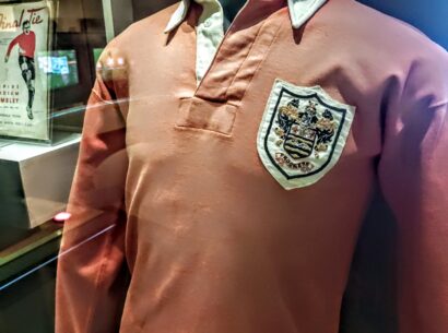 Stanley Matthews Blackpool shirt 1953