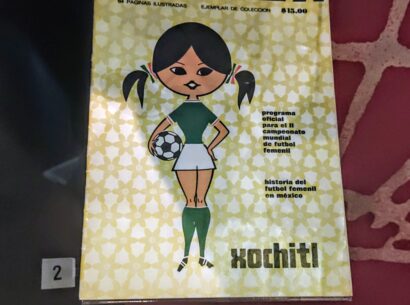 1971 Women's World Cup programme