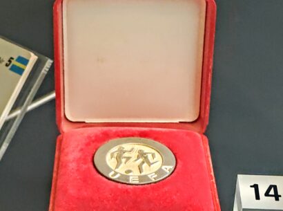 Carol Thomas Women's Euro medal 1984