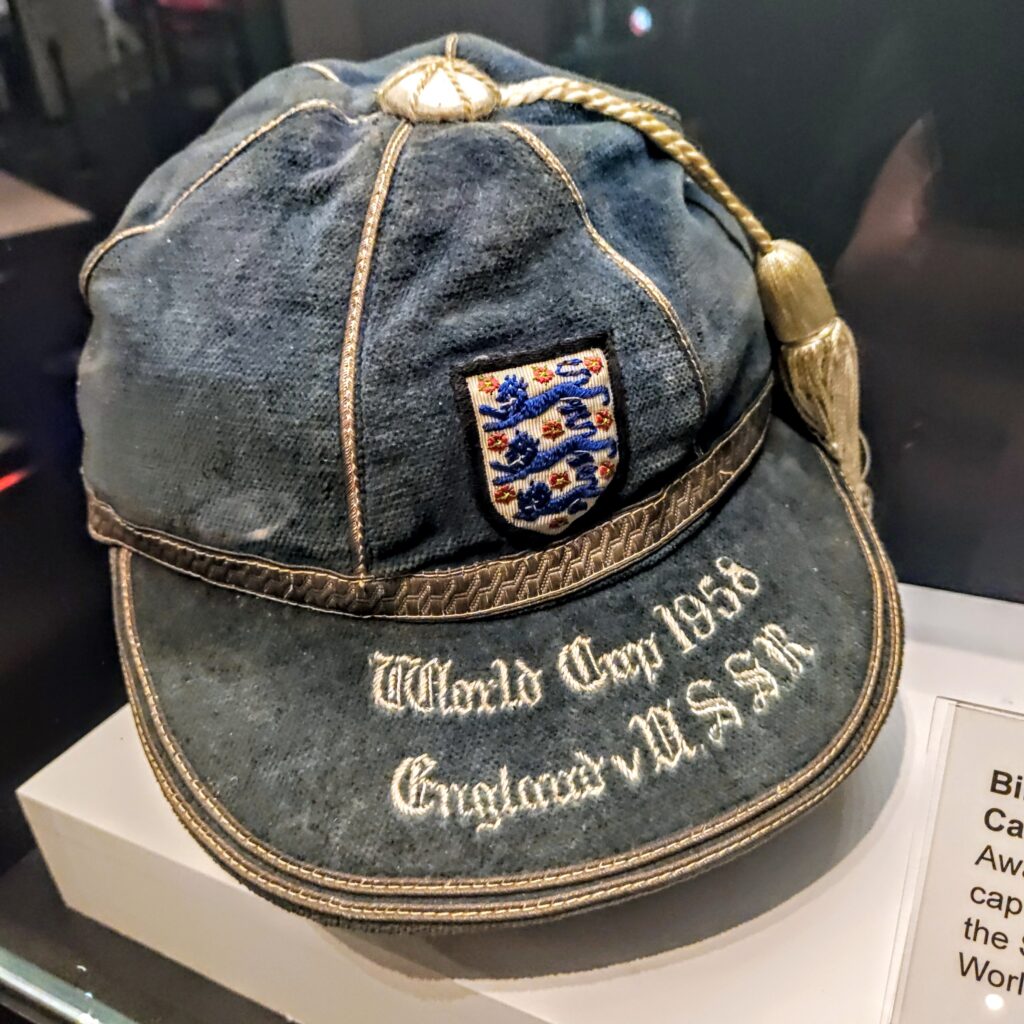 Billy Wright England cap