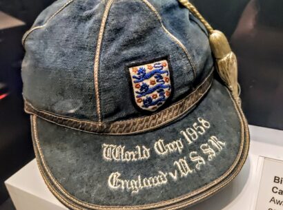 Billy Wright England cap
